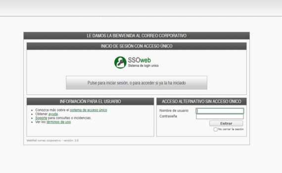 Correo Corporativo Junta de Andalucía
