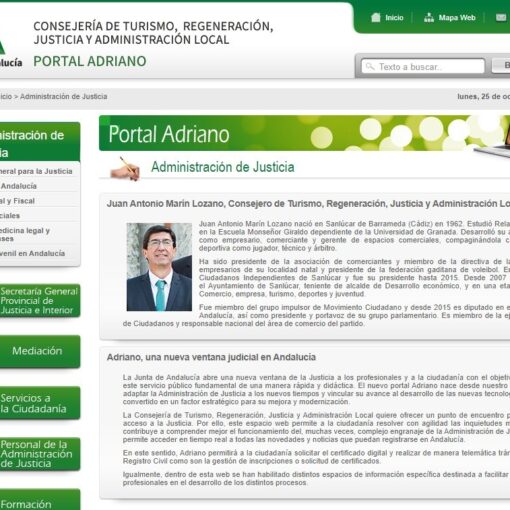 Portal Adriano Junta de Andalucía