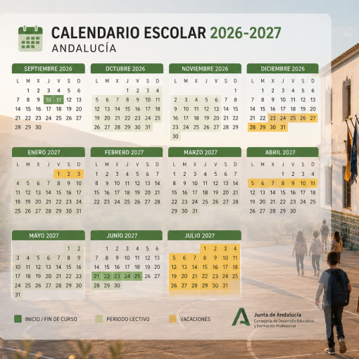 calendario escolar andalucía