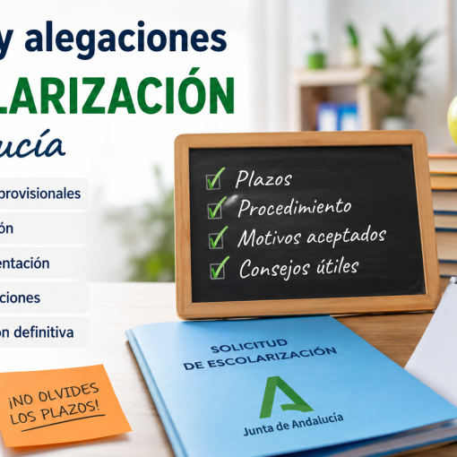 alegaciones a la escolarizacion en Andalucía