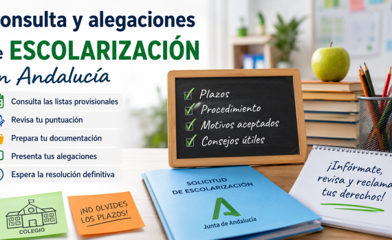alegaciones a la escolarizacion en Andalucía