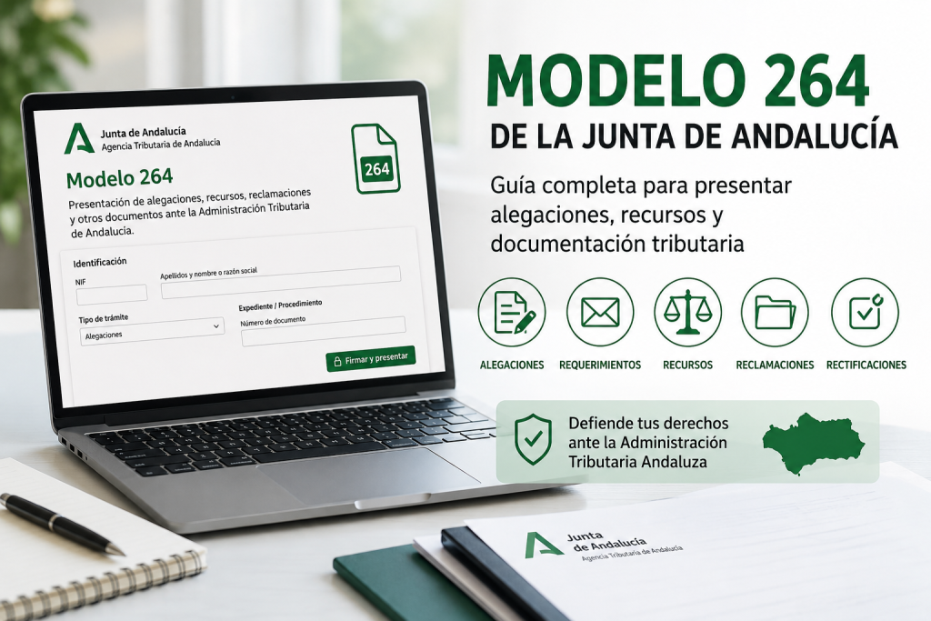 modelo 264 de la Junta de Andalucía